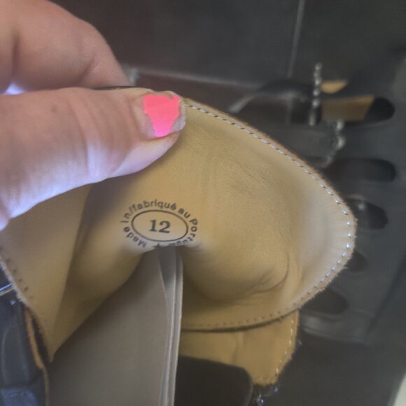 John Fluevog lakewood style boots size 12W 10M New - Picture 4 of 4